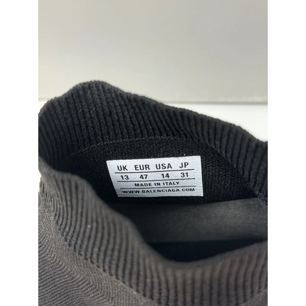 Balenciaga Speed Trainer Black/White Size 14 US 47 EU